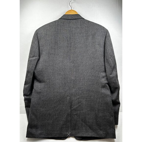 Chaps Blazer Mens 42R Gray 100% Wool Two-Button Classic Fit Sport Coat Classic - Picture 2 of 9
